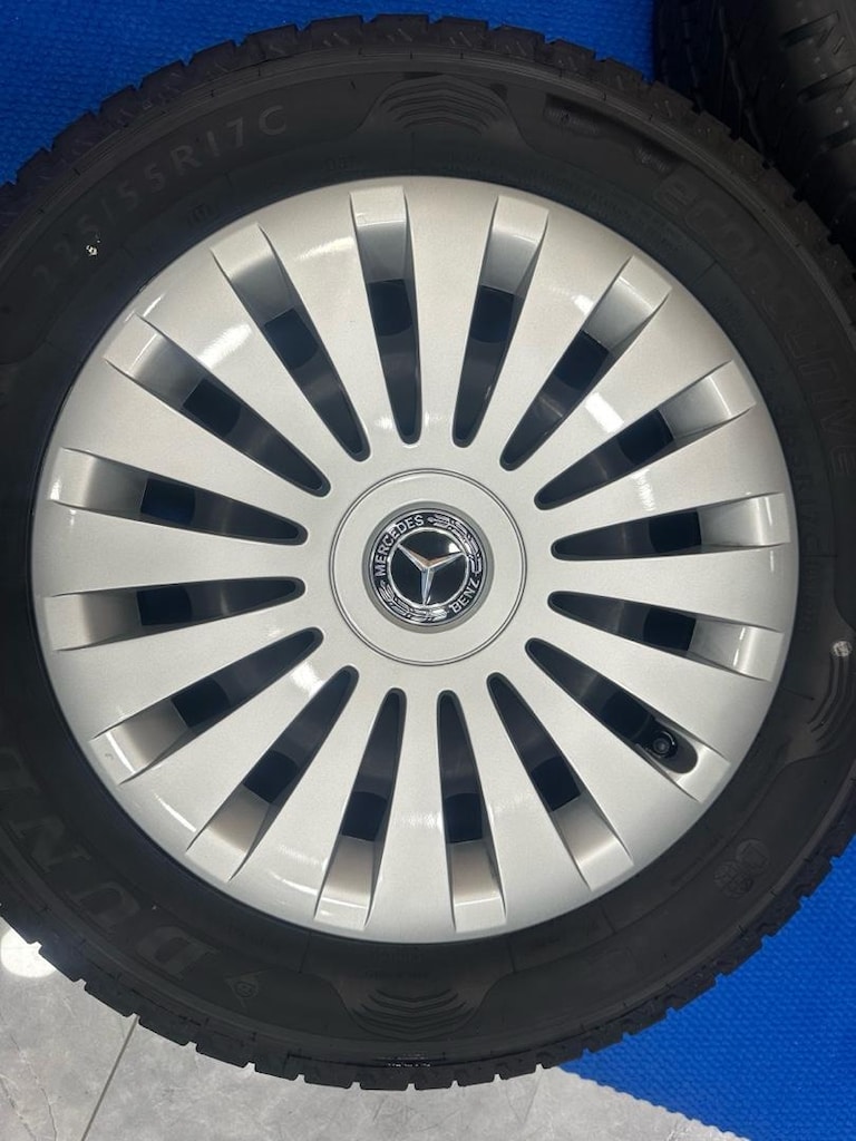17 İNÇ MERCEDES VİTO SIFIR SET 225 55 17 DUNLOP LASTİKLİ 2024. JANT L - 2