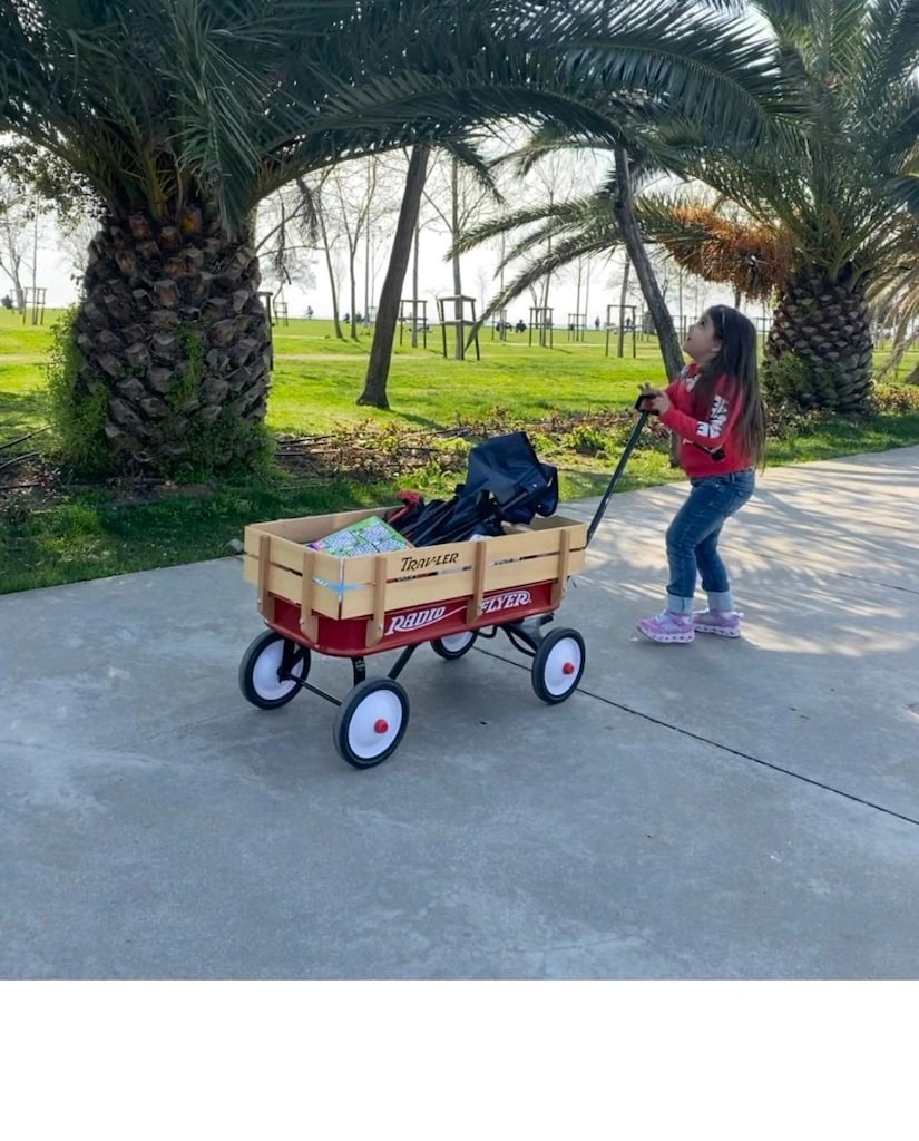 RADIO FLYER AHŞAP KORUMALI VAGON