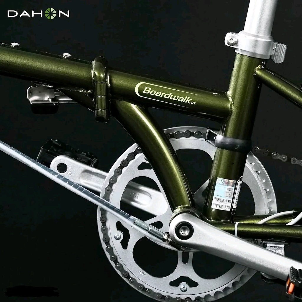 2026 MODEL SIFIR KAPALI KUTU DAHON BOARDWALK D7 Katlanır Bisiklet - 2