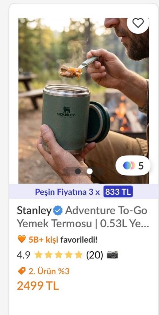 Stanley yemek termosu sıfır - 4