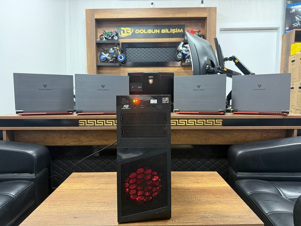 PowerBoost Kasa AMD Ryzen 5 1600 8GB RAM 240GB+240GB SSD Bilgisayar - 3