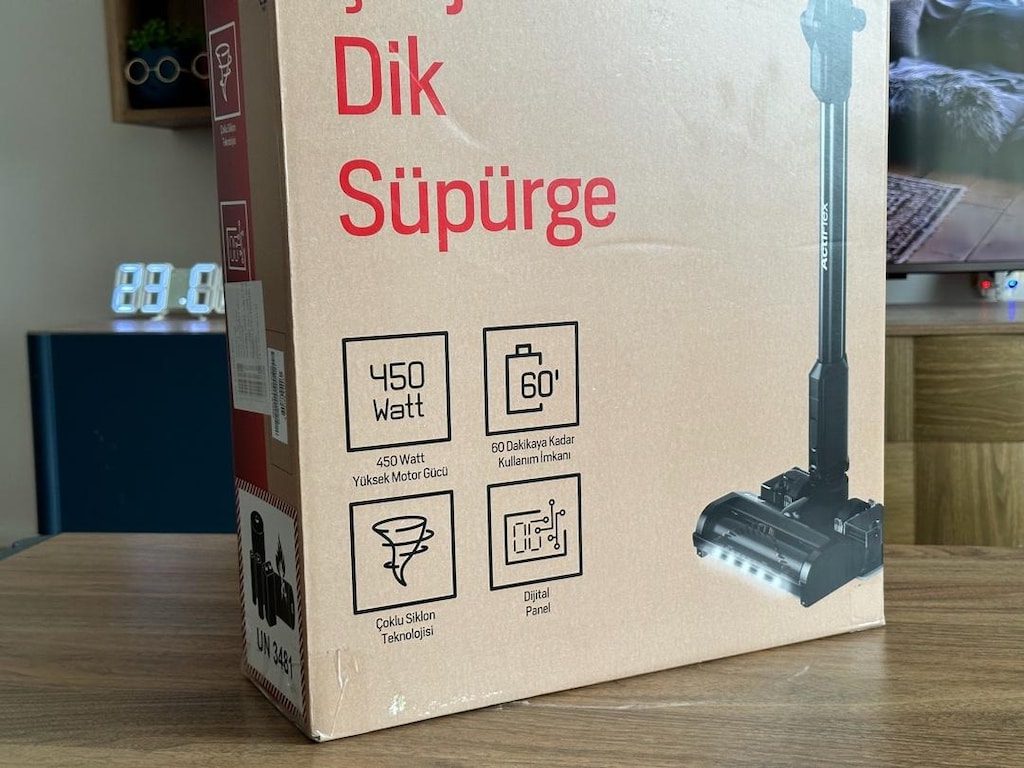 Arçelik Şarjlı Dikey Süpürge Sıfır Kapalı Kutu - 5