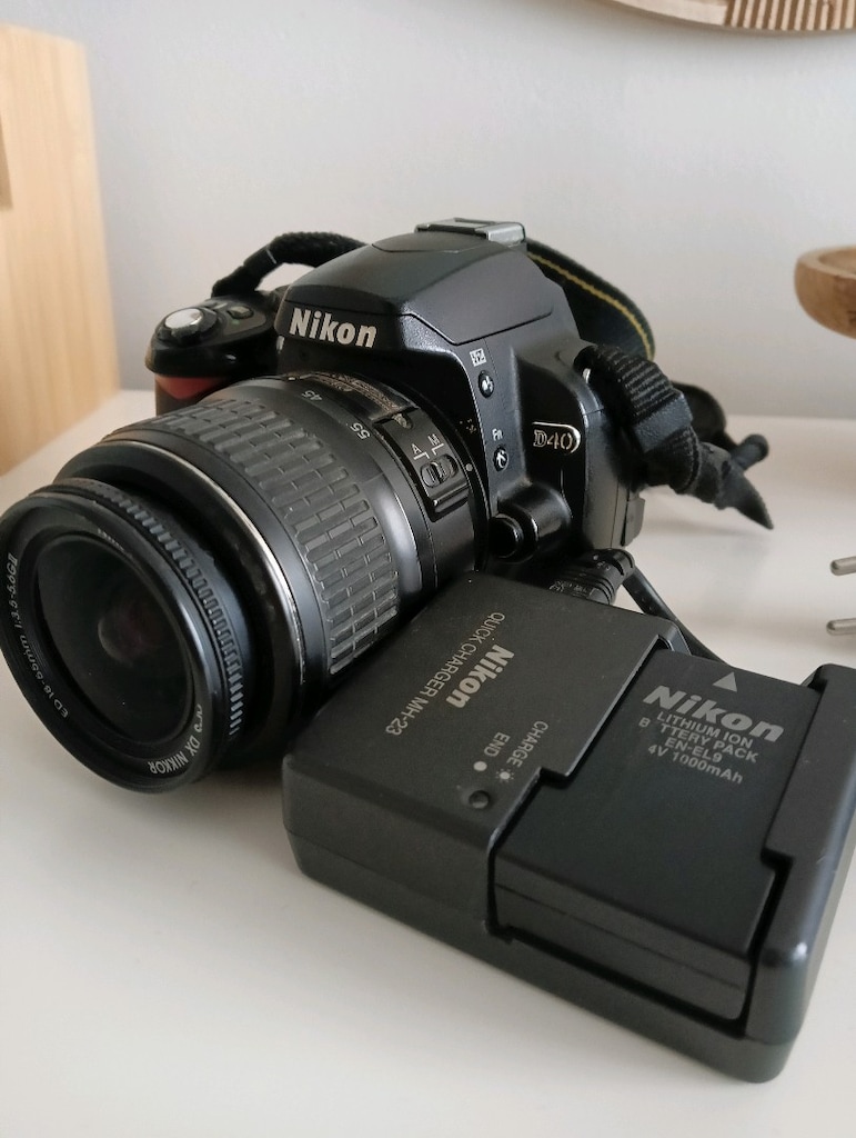 NIKON D40 dslr dijital fotoğraf makinesi
