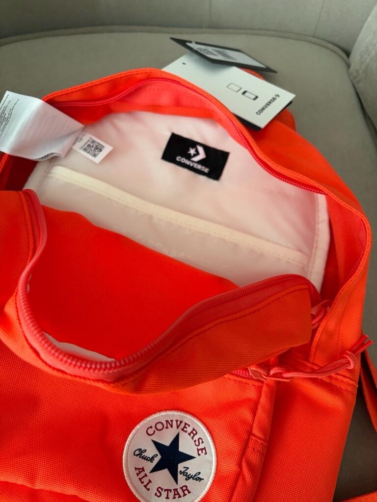 ORİJİNAL CONVERSE UNİSEX SIRT ÇANTASI TURUNCU RENK SIFIR ETİKETLİ - 15