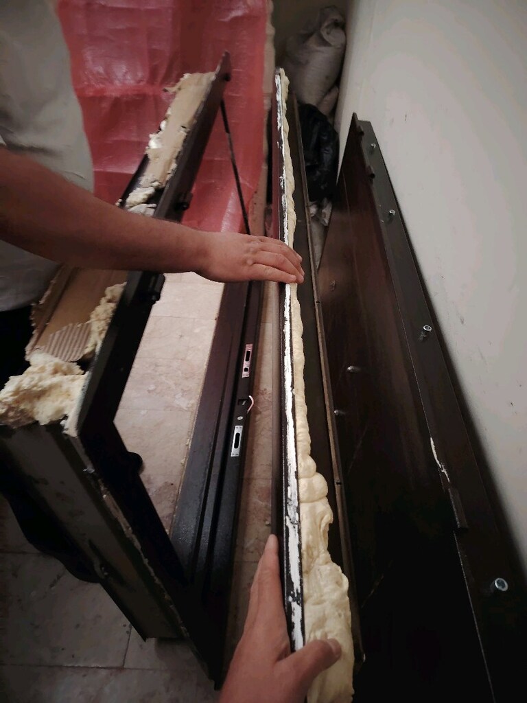 Çelik kapı sıfır ayarında çizik dahi yok kale kilit küpeşteli kasali - 6