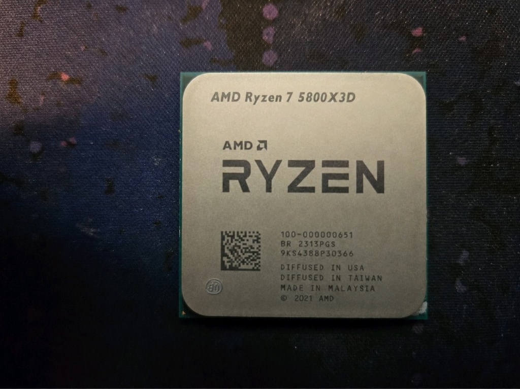 AMD Ryzen 5800x3D İşlemci Temiz Cihaz - 2
