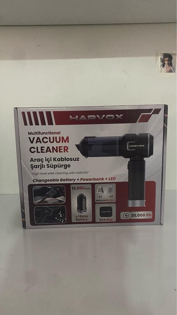araç içi veya evde kullanmalık mini el süpürgesi - 7