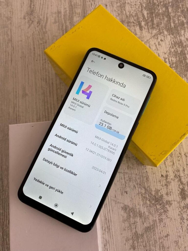 NOTE 9 PRO 128GB TERTEMİZ!!! - 3