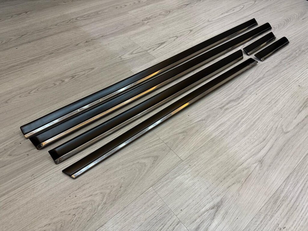 e39 alltan krom lu kapı çıta seti çıkma orjinal tam set - 4
