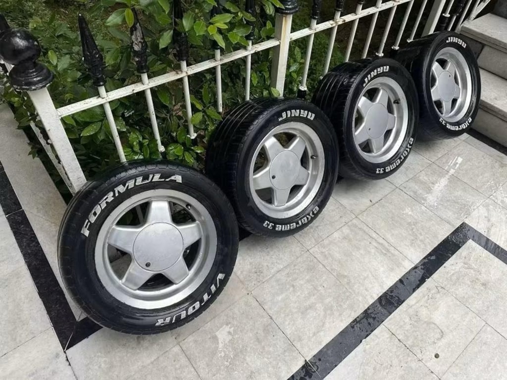 CMS 40 jant lastik takımı 3.Adet JİNYU Extreme 33 dür 215 50 13.tür - 8