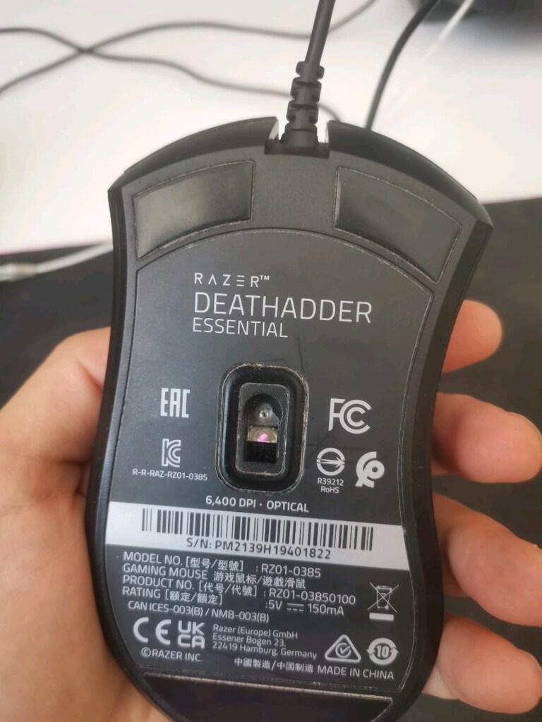 Razer DeathAdder Essential Gaming Mouse - 3