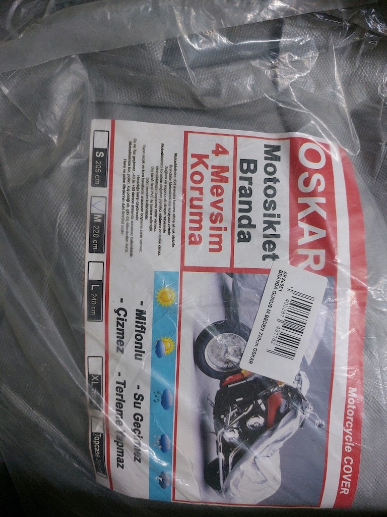 Motosiklet BRANDA GUMUS M BEDEN 220cm OSKAR - 2