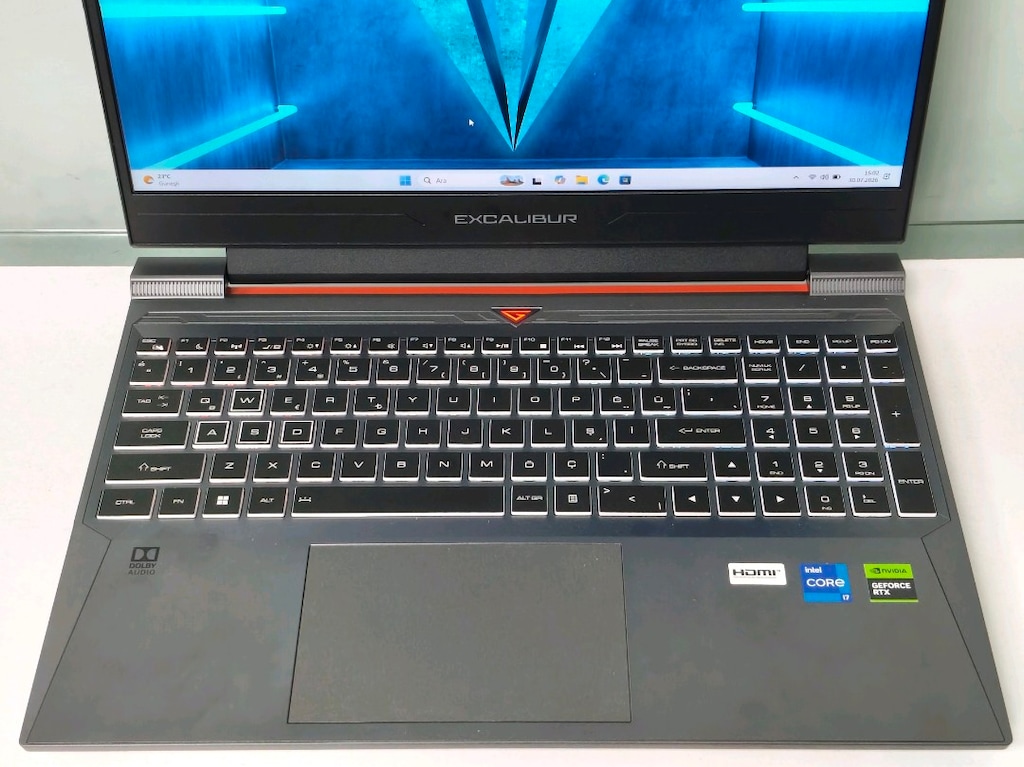 EXCALİBUR G870 İ7 12700 32 RAM 1TB M2SSD 5 AY GARANTİLİ OYUNCU L LAPTO - 2