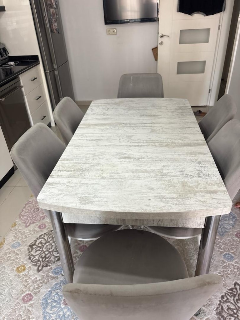 6 kişilik açılabilir mutfak masası - 2