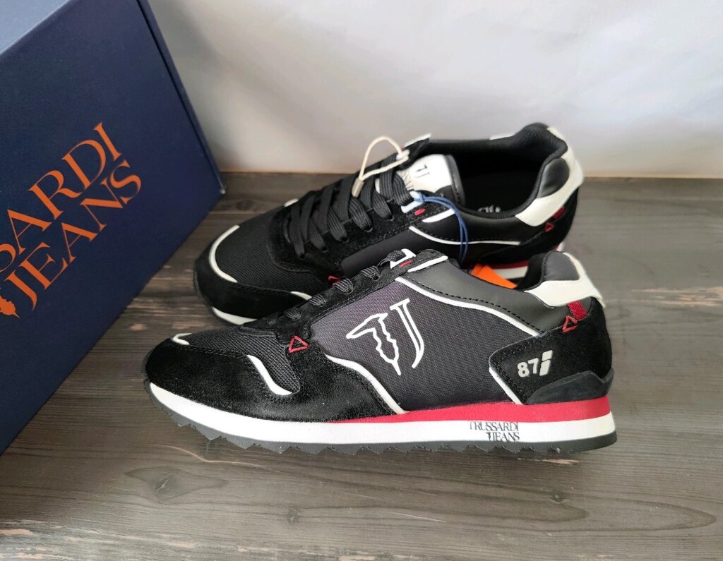 TrussardiSpor Ayakkabı 77A00188 Siyah - 2