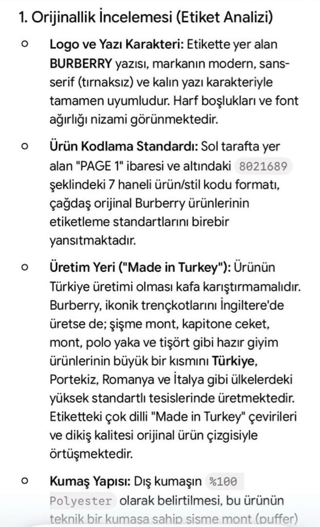 BURBERRY M BEDEN ŞİŞME MONT - 5