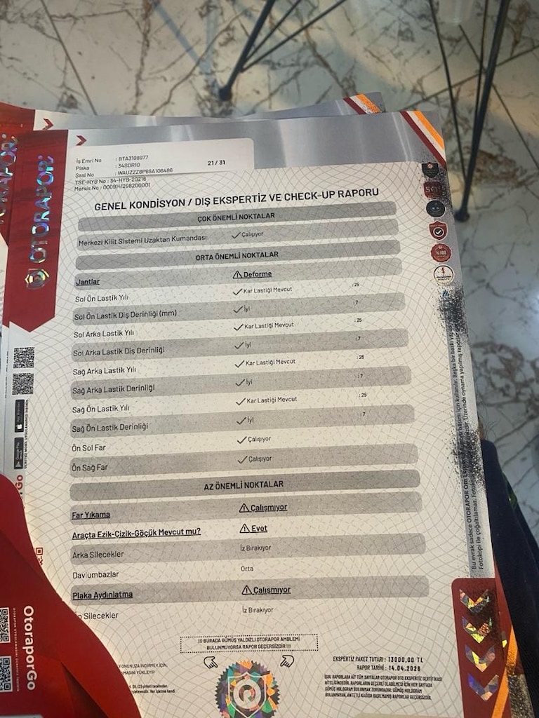 TAKASLI TEMİZ ARAÇ - 12