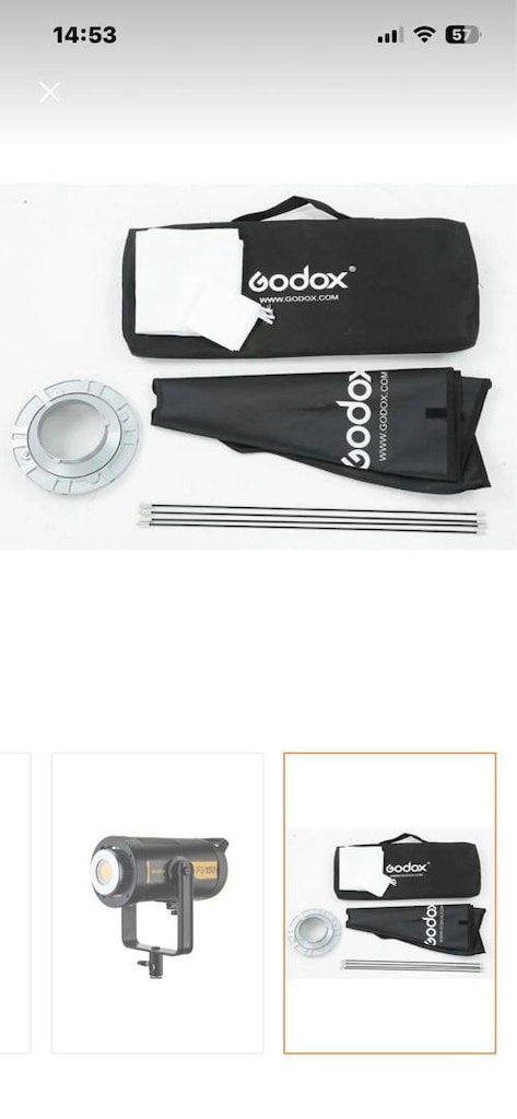 Godox FV150 2'li Kit 150 Watt Video Fotoğraf Işığı - 3