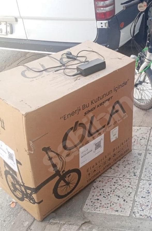 Ola EFB2 Elektrikli Bisiklet Beyaz - 5