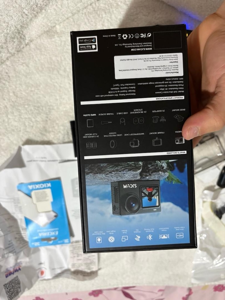 4K aksiyon kamerası titreşim modüllü SJ6ULTRA - 10