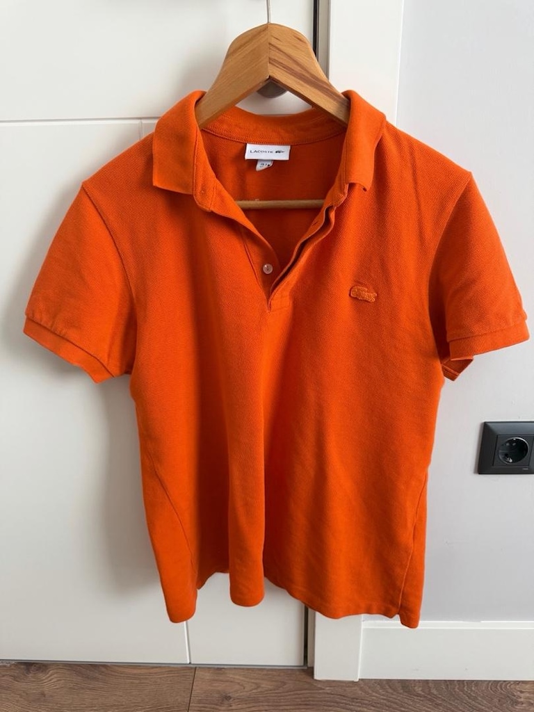 Lacoste Turuncu Polo Yaka T-Shirt - 6