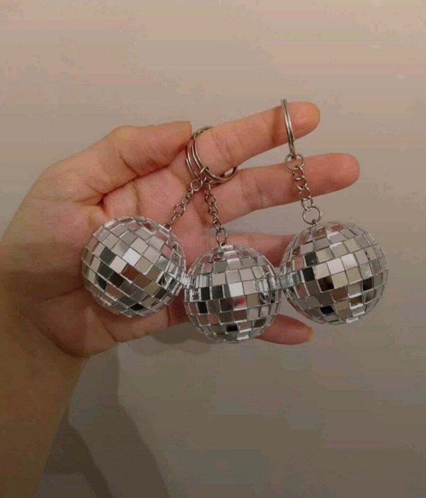Disko Topu Anahtarlık 4 cm - 3
