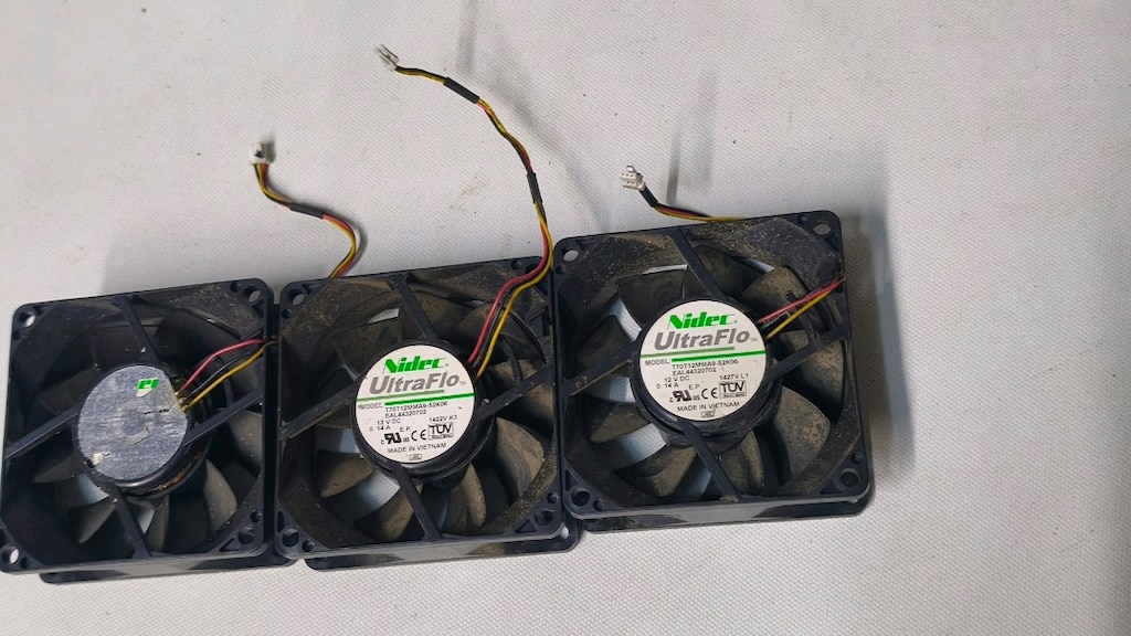 Nidec UltraFlo T70T12MMA9-52K06 12V DC Soğutma Fanı (70x70x25mm) - 3
