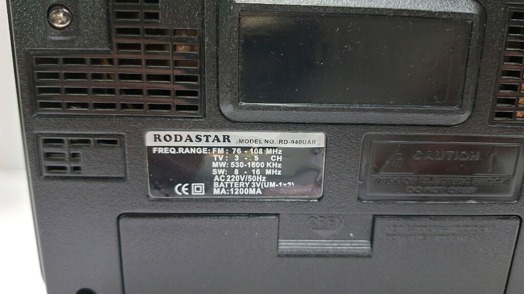 Elektrikli,Şarjlı,Pilli,Fm'li,3 Band,Usb ve Sd Okuyuculu Radyo, Kyaka - 11