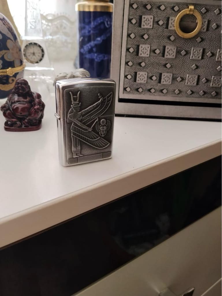 Antik Mısır zippo modeli - 6