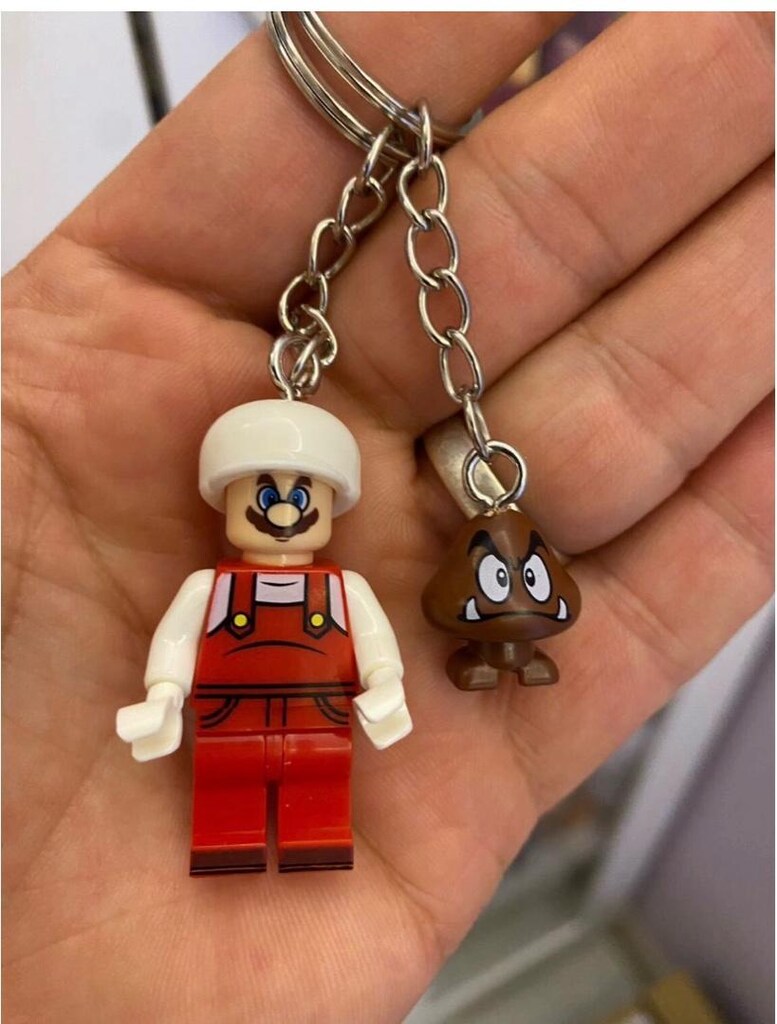 Lego Figürlü Anahtarlık Seti - 16