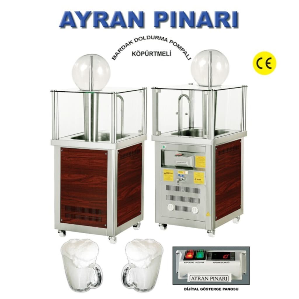 Köpüklü Ayran Makinesi, Ayran Pınarı, 48L - 3