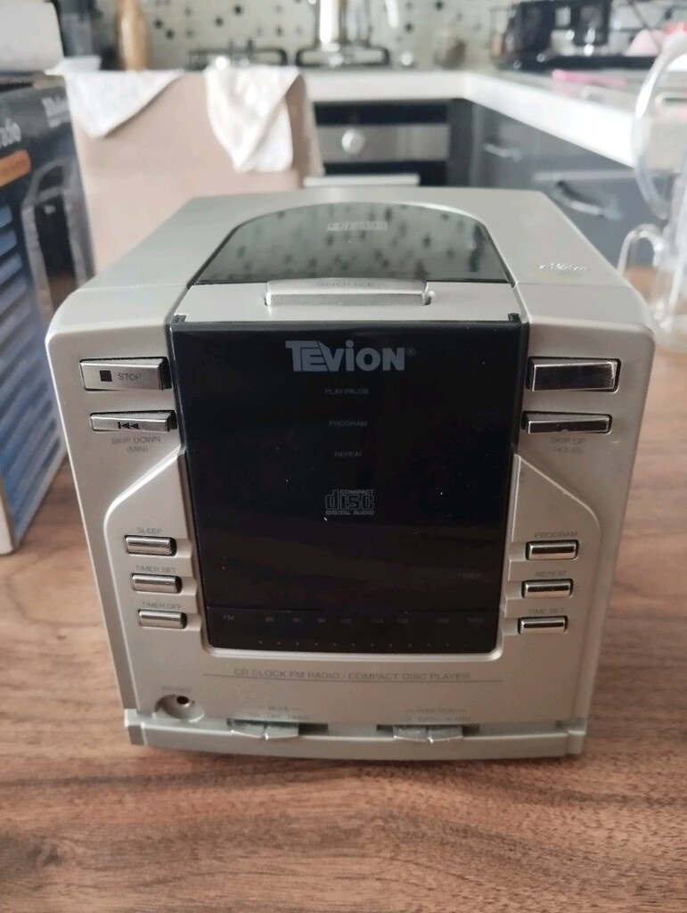 Tevion MD-7850 Radyo CD çalar Alarmlı Saat - 4