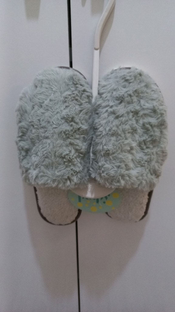 Krem Peluş Ev Terliği - 3