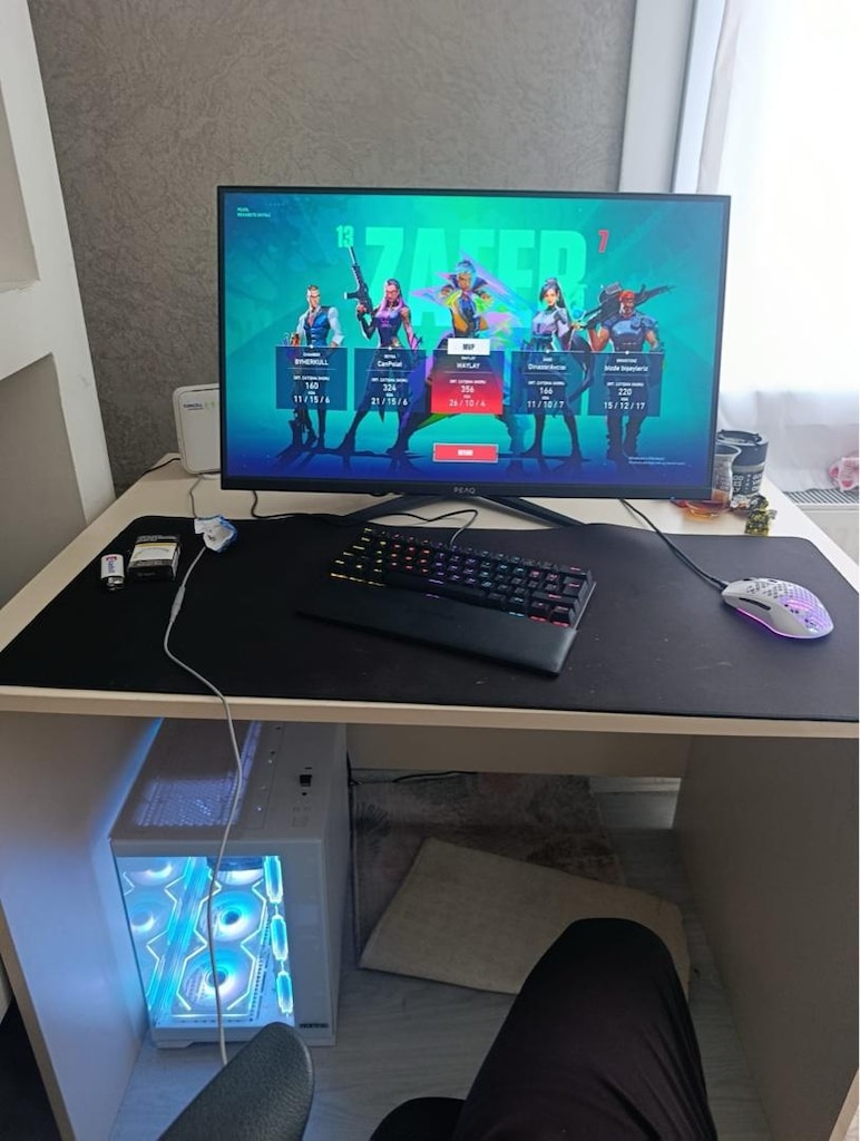 ful set düzülü masa üstü bilgisayar