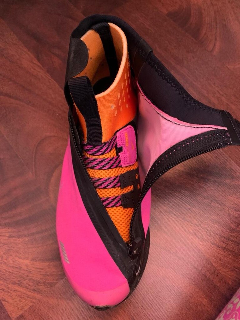 nike fusya turuncu spor ayakkabi - 3