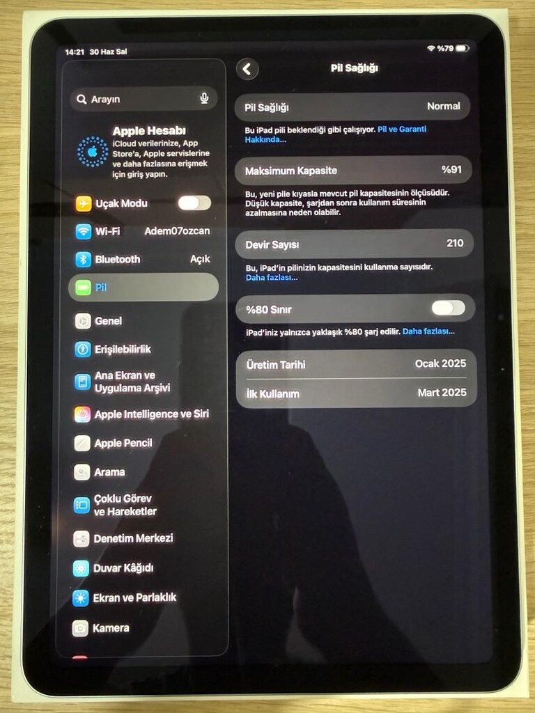 iPad Air / M3 / 11 inç / 128 GB / Mavi - 3