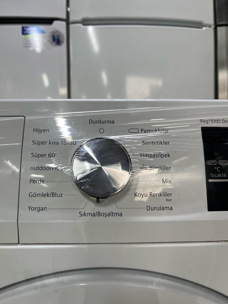 Yeni Model Smiens 9Kg Çamaşır Makinesi 1 Yıl Garantili - 4