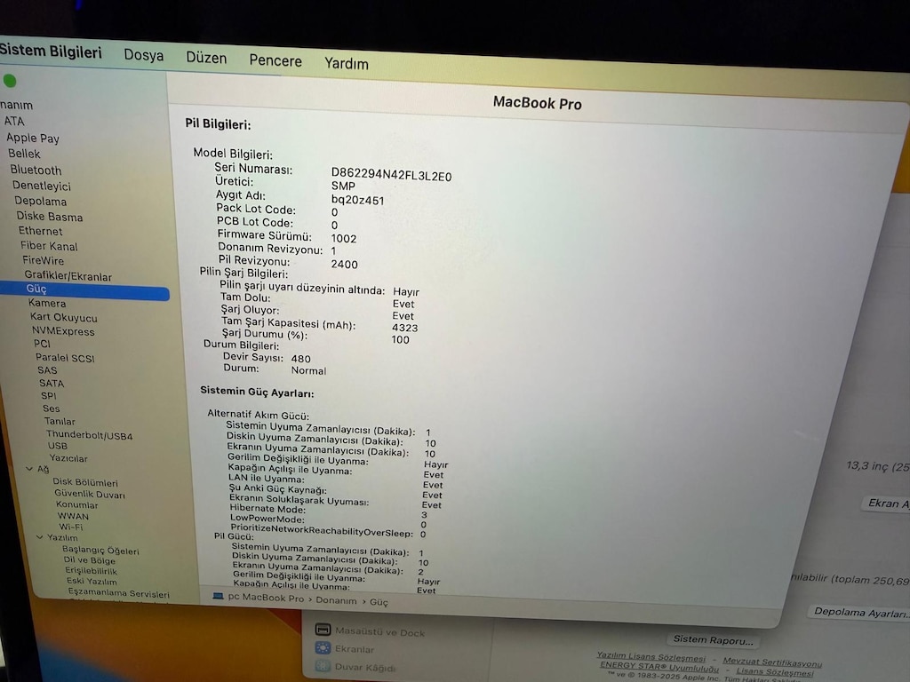 MacBook Pro 13" i5 1.4GHz 8GB 256GB SSD (2019) Gray - 4