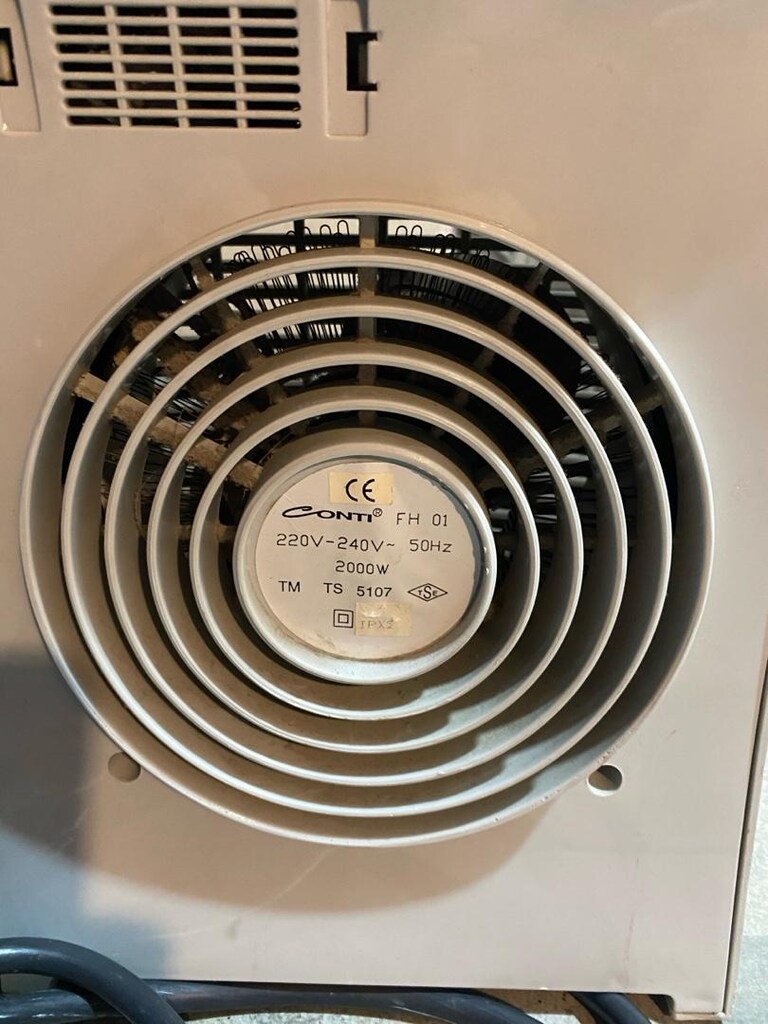 conti fanlı ısıtıcı soba - 3