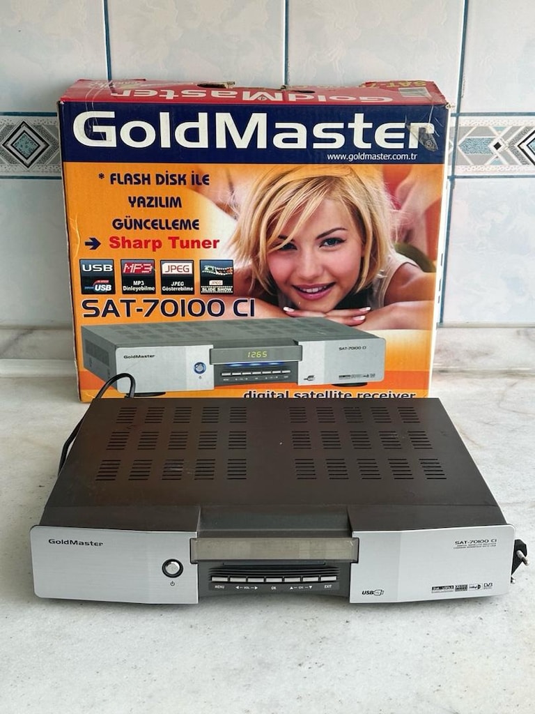 Temiz GoldMaster Dijital Uydu Alıcısı (SAT-70100 CI) - Sorunsuz - 2