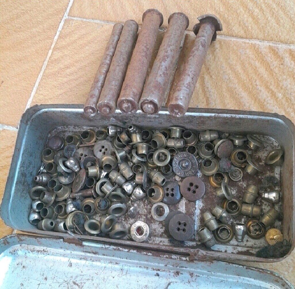 perçin kapsül kuş gözü pres makinesi ve percinler - 10