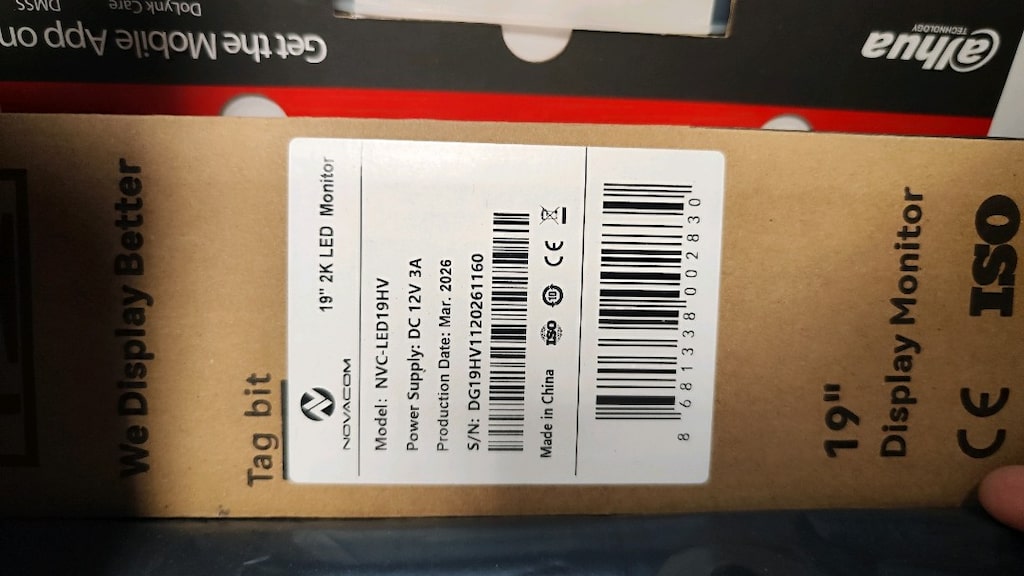 4 adet dahua kamera sistemi monitör dahil - 3