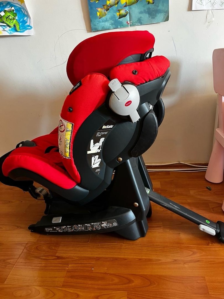Besafe izi Combi isofix X4 Oto Koltuğu 0-18 Kg Ruby Red- Ters Oturmalı - 8