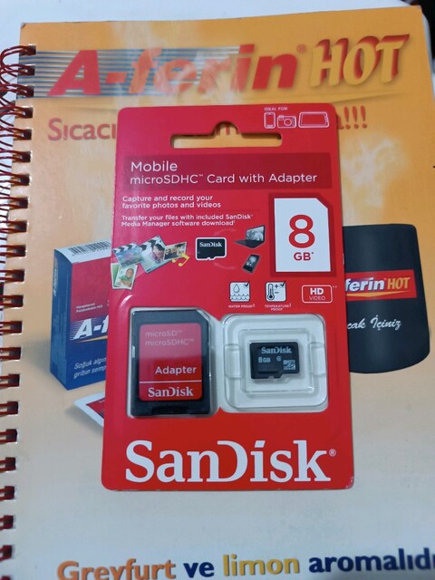sandisk - kingston hafıza kartı