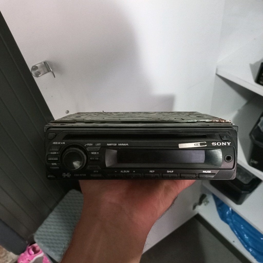 eski seri pıooner MVH 170 ub usb aux CD teyp+ sony xplod CDX GT28 TEYP - 3