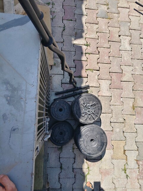 dumbell ve ağırlık seti