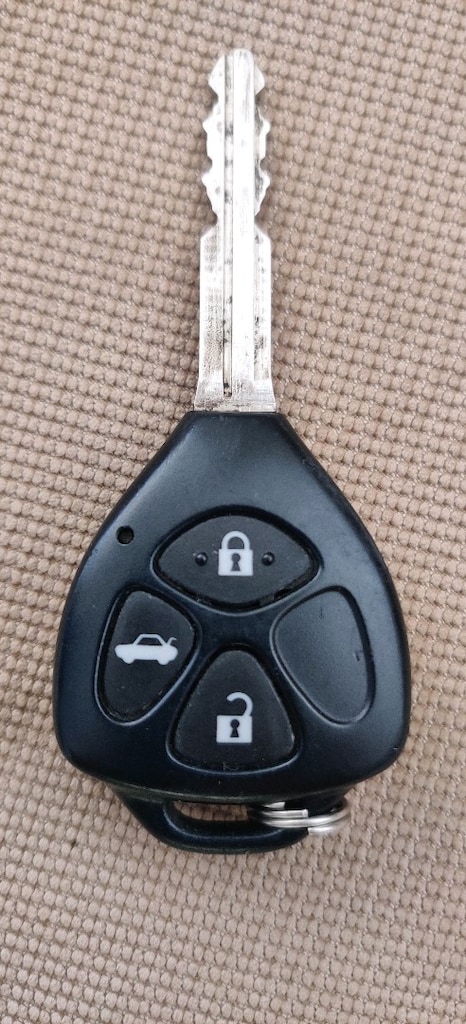Toyota Corolla, Rav4, Camry, Yaris ve Avalon araçlarla uyumlu Anahtar - 3