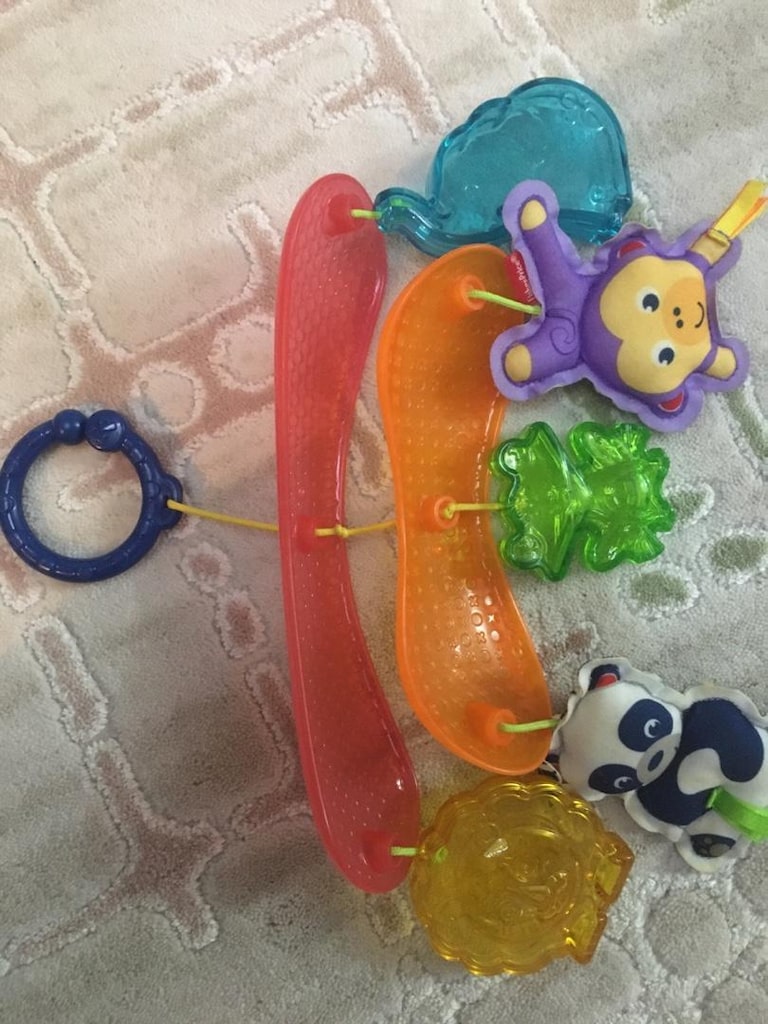 Fisher Price Piyanolu Oyun Halısı ve Flashcards ve bebek kitapları - 4