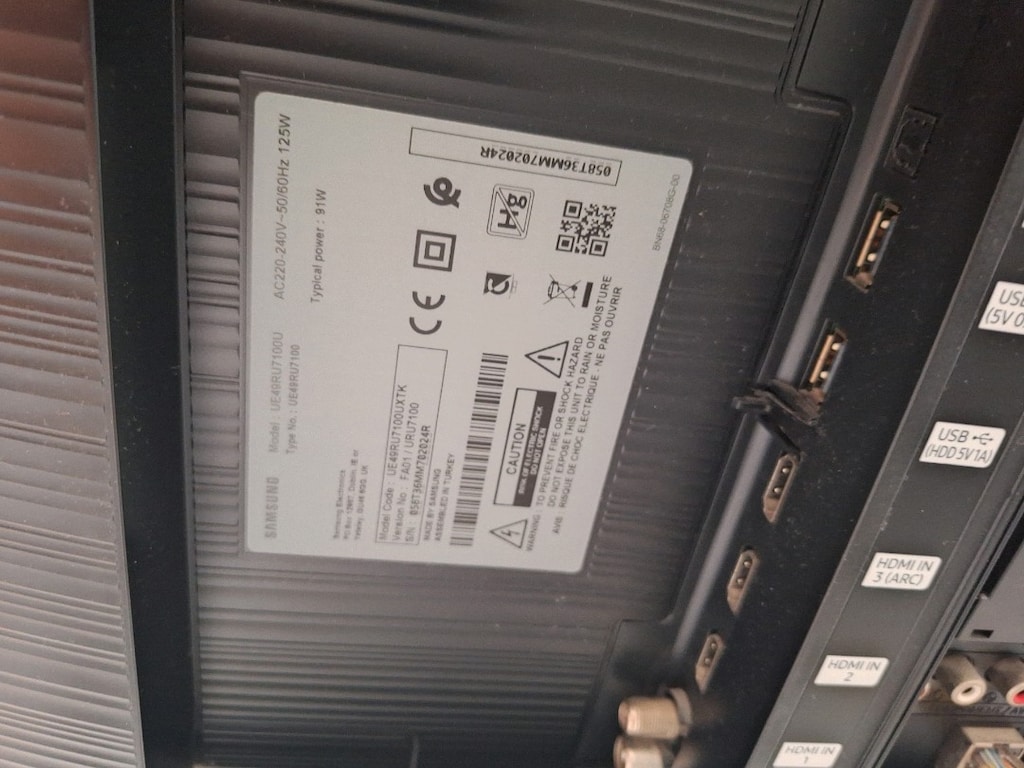 Samsung 49RU7100 (124 Ekran) 4K TV - Arızalı (Ekran Karardı) - 2