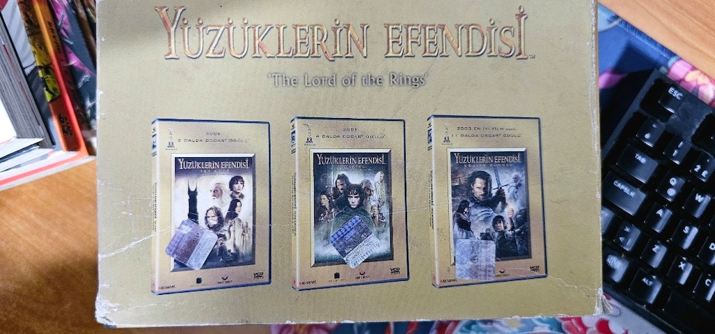 yuzukler efendisi vcd seti - 2